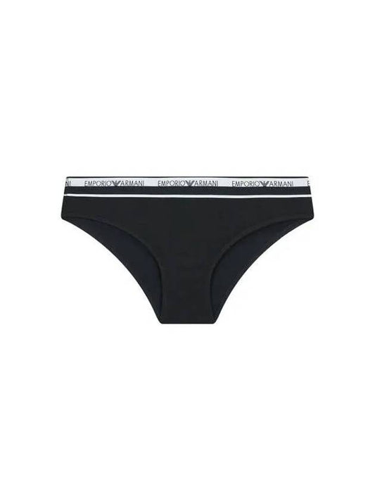 UNDERWEAR Women s Logo Line Band Briefs Black - EMPORIO ARMANI - BALAAN 1