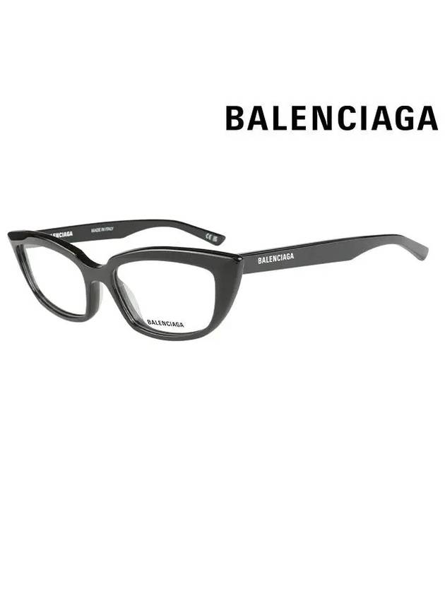 cat eye acetate glasses black - BALENCIAGA - BALAAN.