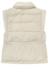 Women's Toby Padded Vest Ecru - ISABEL MARANT ETOILE - BALAAN 3