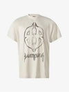 Metal BB Stencil Cotton Short Sleeve T-Shirt White - BALENCIAGA - BALAAN 2