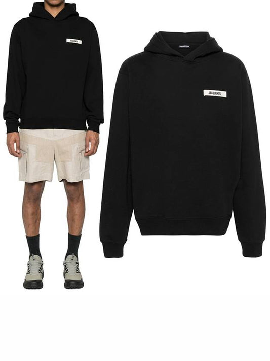 Le Gros Grain Hoodie Black - JACQUEMUS - BALAAN 2