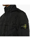 Garment Dyed Crinkle Reps R Nylon Jacket Black - STONE ISLAND - BALAAN 4