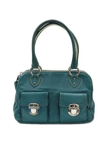 green color tote bag - MARC JACOBS - BALAAN 1