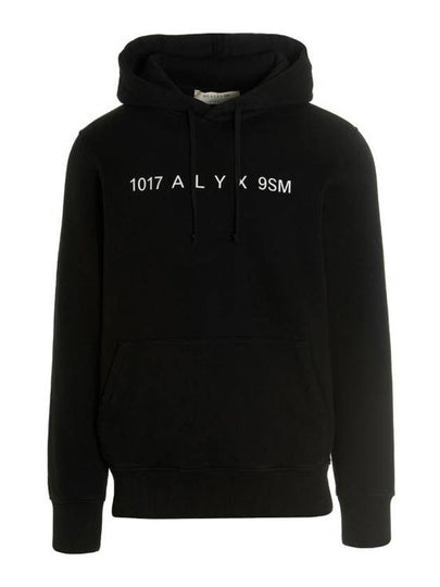 Logo Print Hoodie Black - 1017 ALYX 9SM - BALAAN 2