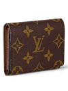 Enveloppe Carte De Visite Monogram Card Wallet Brown - LOUIS VUITTON - BALAAN 4