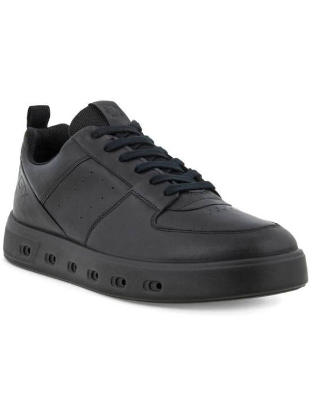 Street 720 Leather Low Top Sneakers Black - ECCO - BALAAN 3