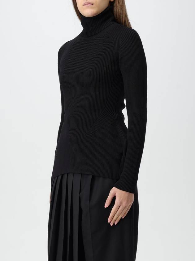 Ribbed knit turtleneck black - JUNYA WATANABE - BALAAN 5