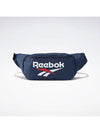 Retro Logo Belt Bag Navy - REEBOK - BALAAN.