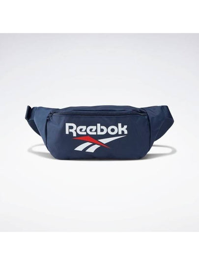 Classic Vector Logo Belt Bag Navy - REEBOK - BALAAN 2