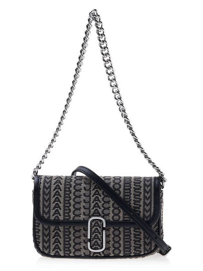 The Monogram J Marc Mini Bag Black Beige - MARC JACOBS - BALAAN 2