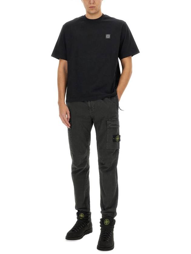 Stone Island T-Shirt With Logo - STONE ISLAND - BALAAN 2