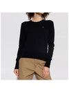 Women's Logo Bea Knit Top Black - VIVIENNE WESTWOOD - BALAAN.