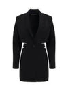 La Robe Bari Blazer Midi Dress Black - JACQUEMUS - BALAAN 2