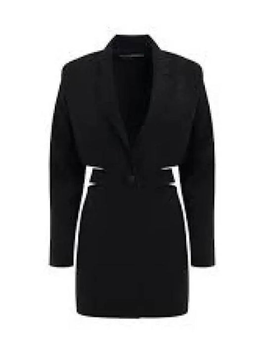 La Robe Bari Blazer Midi Dress Black - JACQUEMUS - BALAAN 2