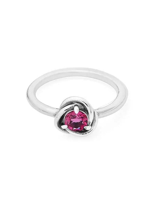 192993C10 Moment October Phlox Pink Eternity Circle Silver Ring - PANDORA - BALAAN 1