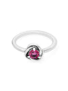 192993C10 Moment October Phlox Pink Eternity Circle Silver Ring - PANDORA - BALAAN 2