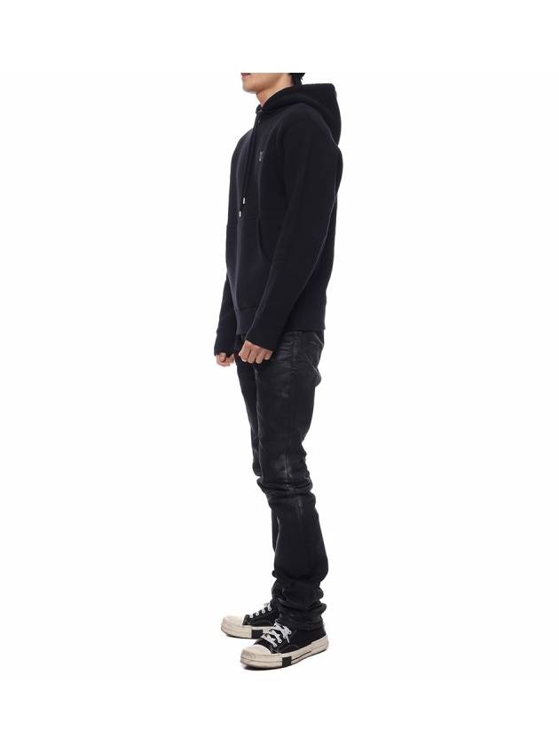 Bold Fox Head Patch Comfort Hoodie Black - MAISON KITSUNE - BALAAN 5