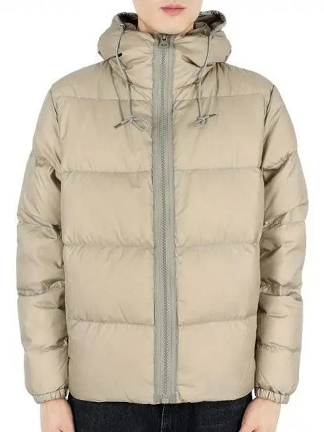 Men's Mid Layer Down Padded Jacket Beige - TEN C - BALAAN 2