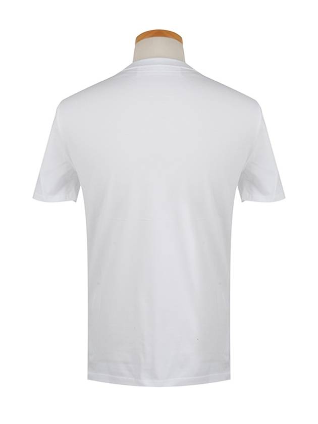 case plaster print short sleeve t-shirt white - NEIL BARRETT - BALAAN 4