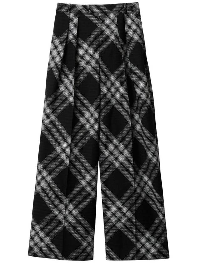 Vintage Check Wool Pants 8081401 - BURBERRY - BALAAN 2