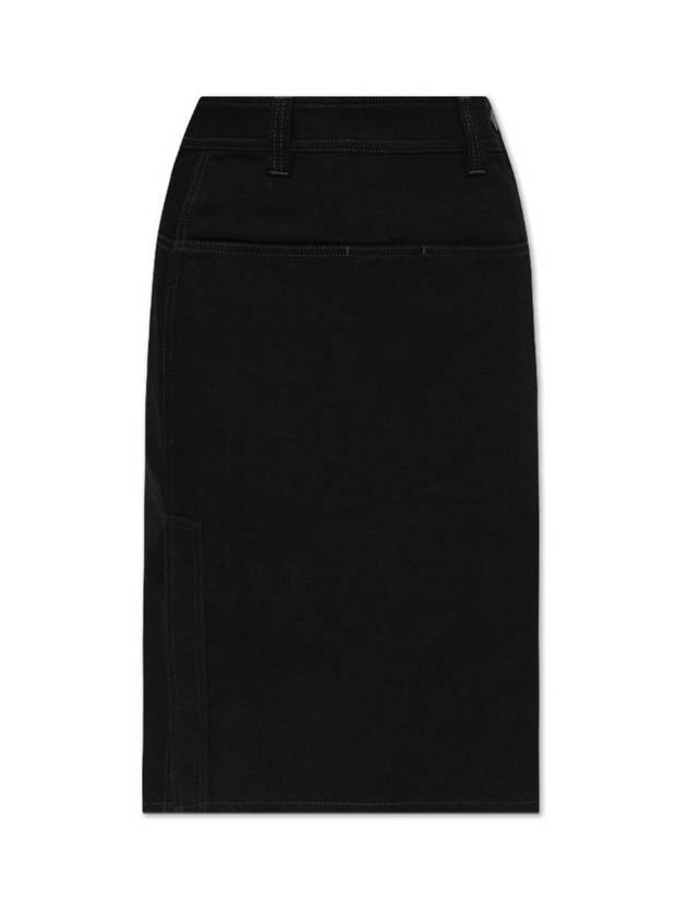 Denim H-Line Skirt Black - LEMAIRE - BALAAN 2