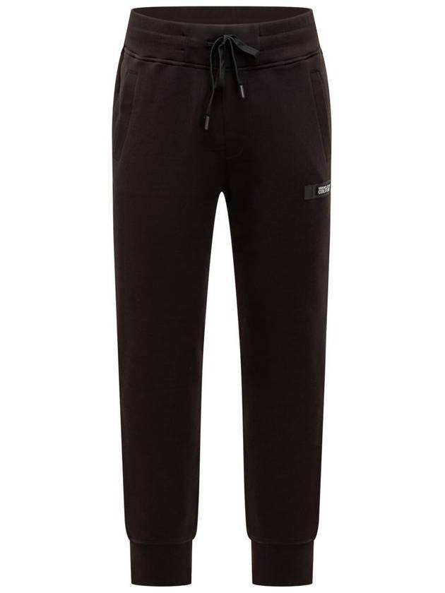 Versace Jeans Couture Patch Logo Trousers - VERSACE - BALAAN 1