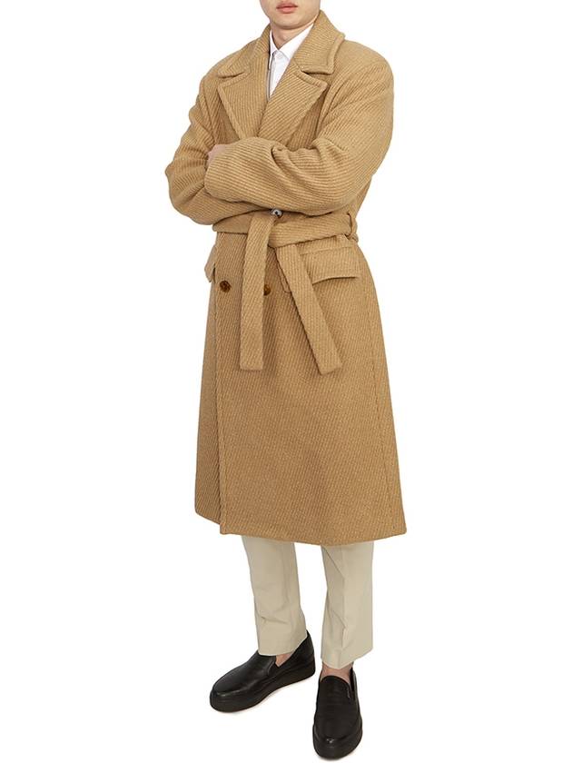 Men's Wool Single Coat Beige - ETRO - BALAAN 7