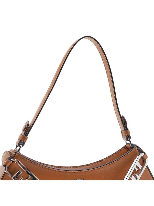 O Lock Swing Shoulder Bag Brown - FENDI - BALAAN 8