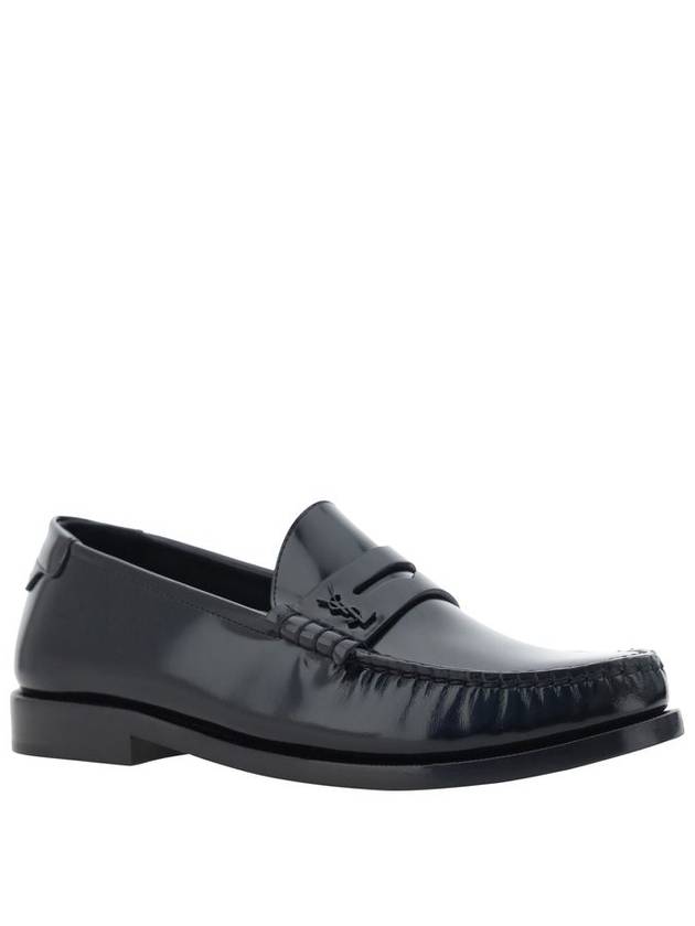 Women's Monogram Le Penny Loafer Black - SAINT LAURENT - BALAAN 3