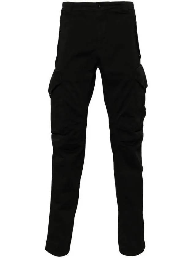 Men's Cargo Straight Pants Black - CP COMPANY - BALAAN 2