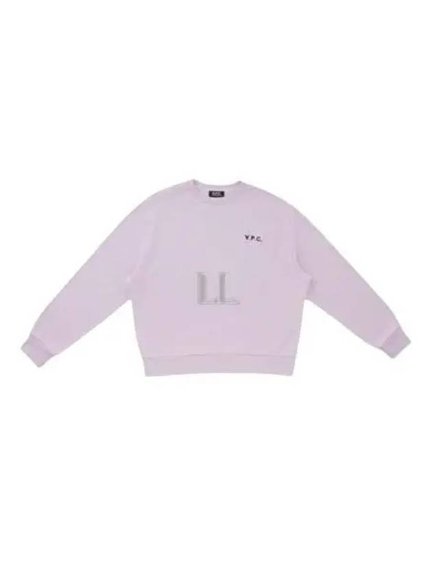 Evy Small Logo Crew Neck Sweatshirt White - A.P.C. - BALAAN 2