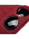 Signature Goggles Wool Beanie Red - CP COMPANY - BALAAN 3