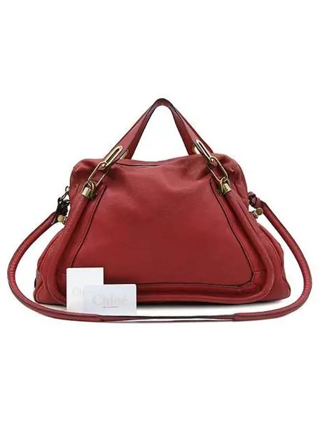 RED 2 WAY BAG - CHLOE - BALAAN 1