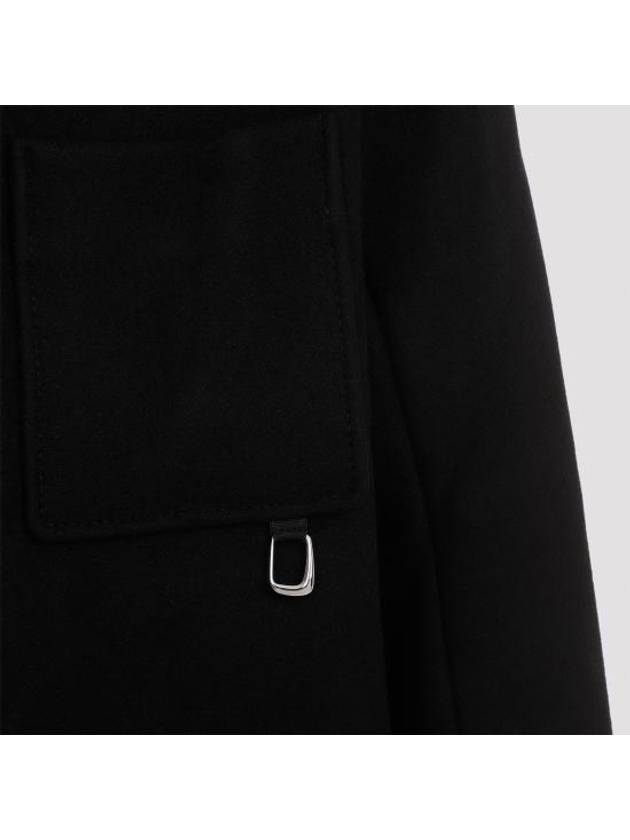 Le Manteau Wool Single Coat Black - JACQUEMUS - BALAAN 6