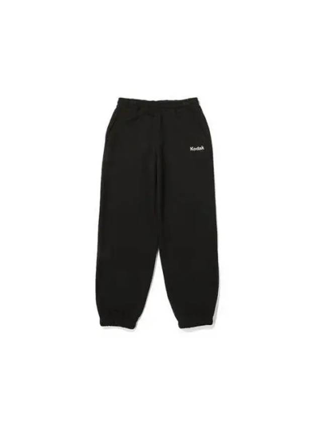 KODAK Apparel Rainbow Semi Overfit Jogger Pants BLACK - KODO - BALAAN 1