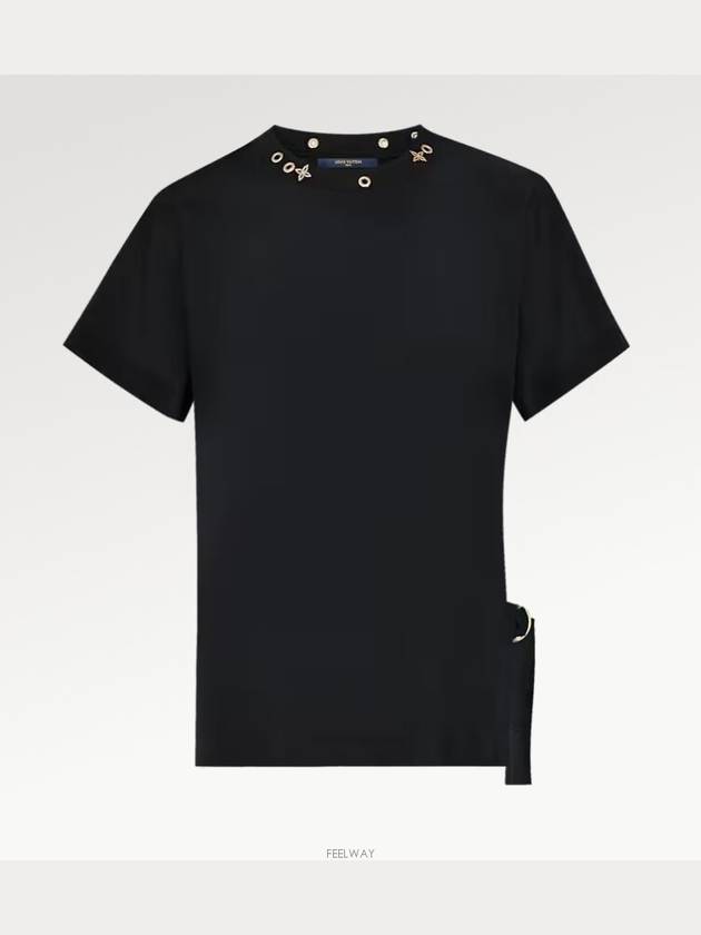 1A4PFG Side Strap T Shirt Short Sleeve - LOUIS VUITTON - BALAAN 1