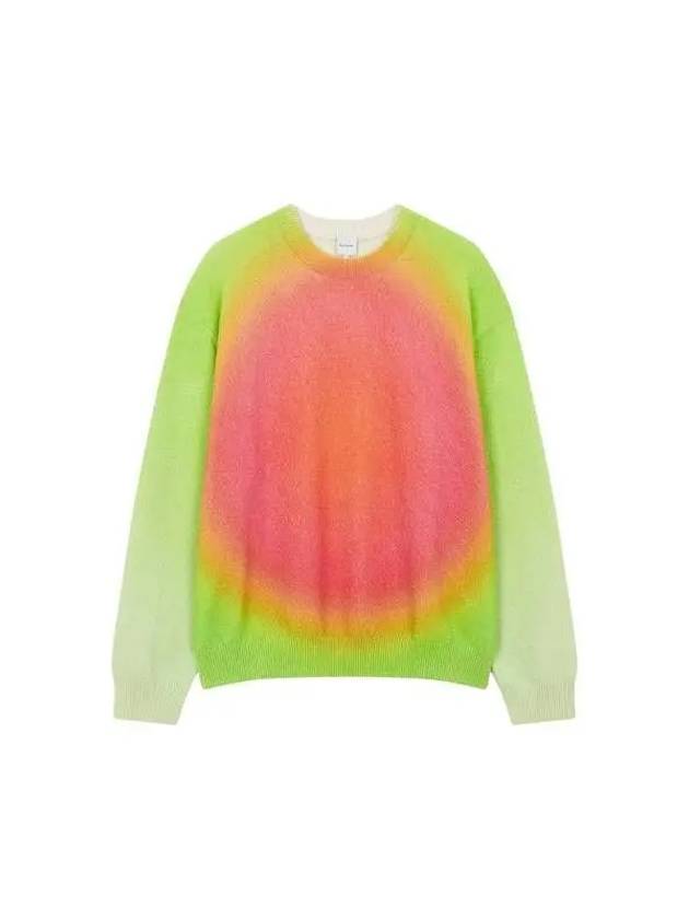 Color combination booklet sweater neon green 270390 - PAUL SMITH - BALAAN 1