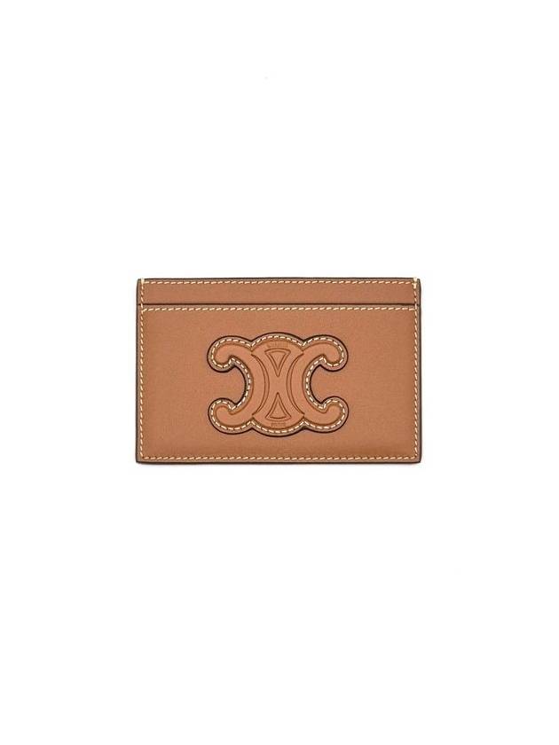 Coeur Triomphe Card Wallet Tan - CELINE - BALAAN 5