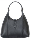 T Timeless Leather Micro Shoulder Bag Black - TOD'S - BALAAN 4