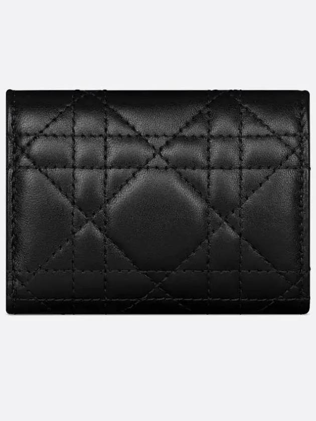 My Dior Cannage Lambskin Wallet Black - DIOR - BALAAN 5