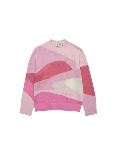 The Paris Landscape Oversized Knit Top Pink - HOUSE OF SUNNY - BALAAN 1