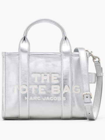 Metallic The Small Tote Silver 2F3HTT004H01 039 - MARC JACOBS - BALAAN 1