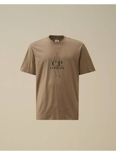 C.P.COMPANY T-SHIRTS SHORT SLEEVE IN JERSEY 30/1 - CP COMPANY - BALAAN 1