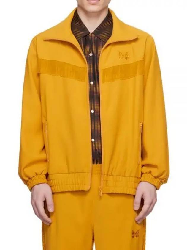 24 Fringe Track Jacket YELLOW OT198 - NEEDLES - BALAAN 1