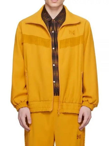 24 Fringe Track Jacket YELLOW OT198 - NEEDLES - BALAAN 1