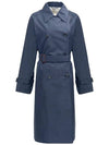 Canasta water repellent trench coat navy CANASTA 006 - MAX MARA - BALAAN 2