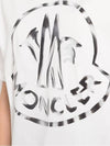 White Women s Short Sleeve 8C00018 899WS 033 - MONCLER - BALAAN 3