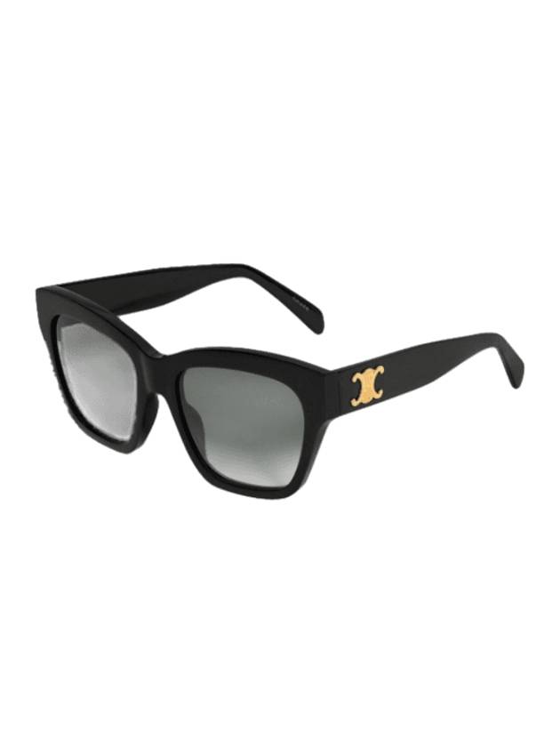 Eyewear Triomphe 09 Acetate Cat-Eye Sunglasses Black - CELINE - BALAAN 1