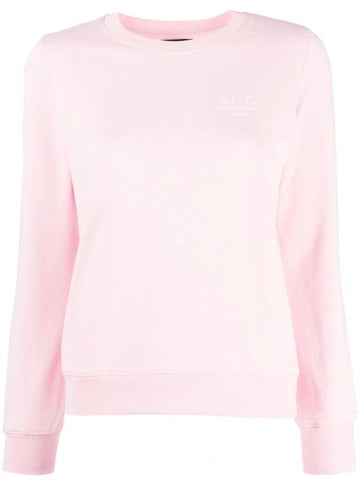 Women's Sky Sweatshirt Pink - A.P.C. - BALAAN 1