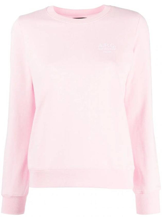 Women's Sky Sweatshirt Pink - A.P.C. - BALAAN 1